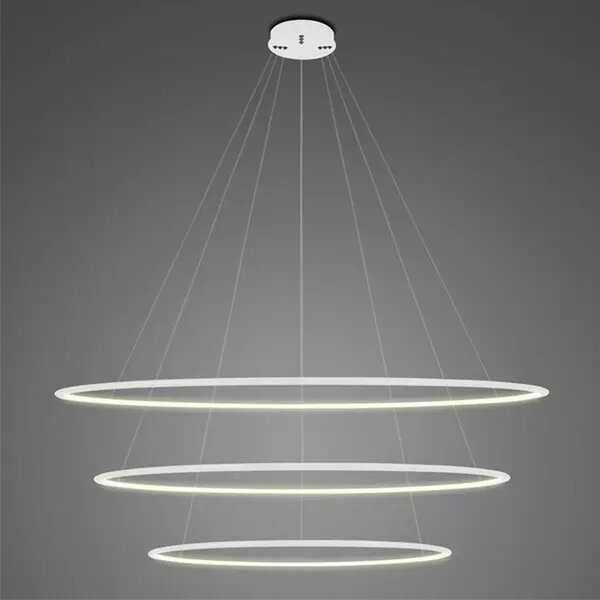 Altavola Design Ledowe Okręgi függőlámpa 3x163 W fehér LA075/P_120_in_3k_white