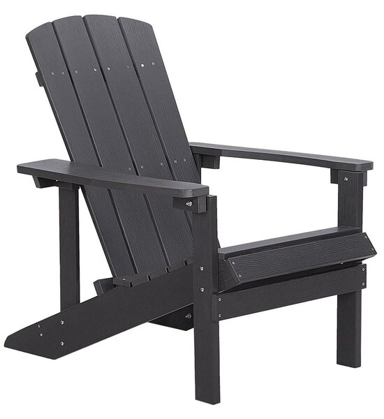 Kerti szék ADIRONDACK Sötétszürke