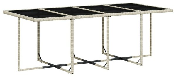 VidaXL Polyrattan Kerti Étkezőgarnitúra - 13 részes