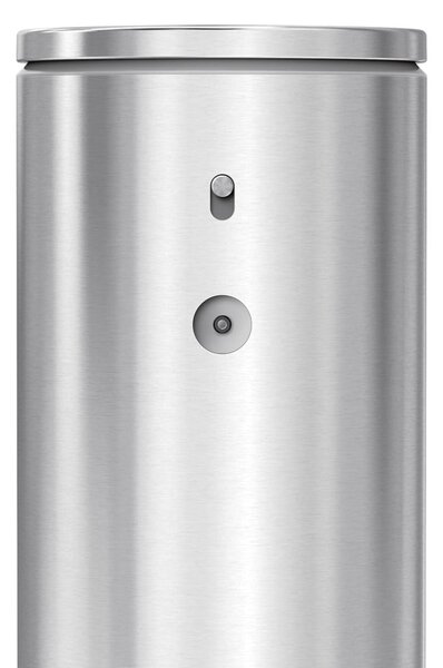 Matt ezüstszínű automata acél szappanadagoló 266 ml – simplehuman