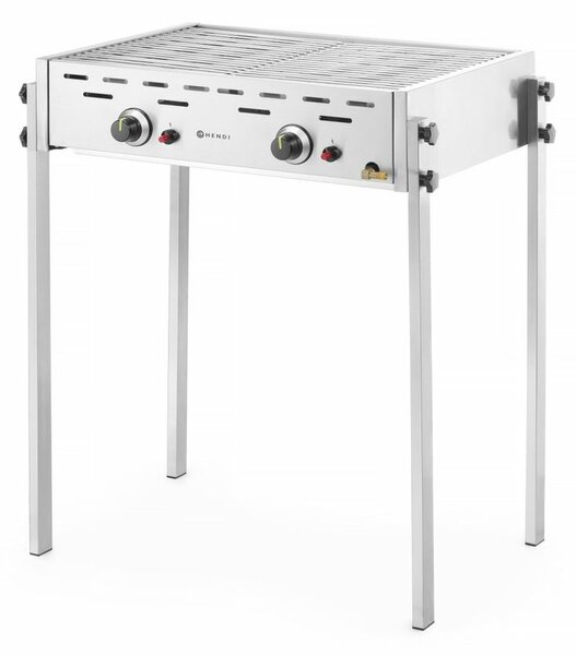 Hendi Roast-Master Pro gáz grill, 11,6kW, 790x560x(H)900mm