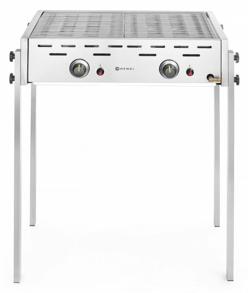 Hendi Roast-Master Pro gáz grill, 11,6kW, 790x560x(H)900mm