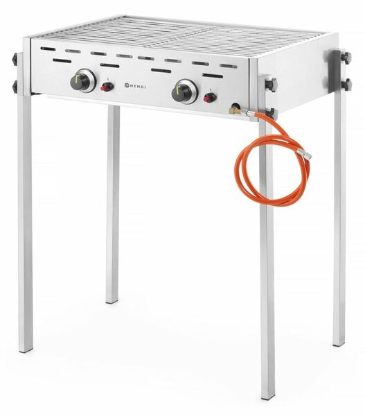 Hendi Roast-Master Pro gáz grill, 11,6kW, 790x560x(H)900mm