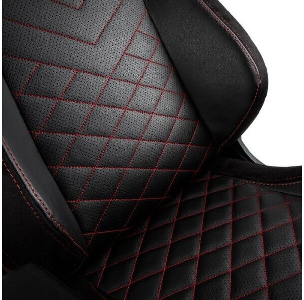 Noblechairs Gamer szék EPIC PU Bőr fekete, piros