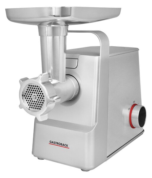 6in1 húsdaráló gép, Gastroback, Design Mincer, 2100 W, rozsdamentes acél