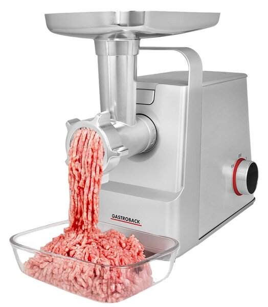 6in1 húsdaráló gép, Gastroback, Design Mincer, 2100 W, rozsdamentes acél