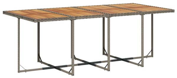 VidaXL 13 részes szürke polyrattan kerti ülőgarnitúra párnákkal