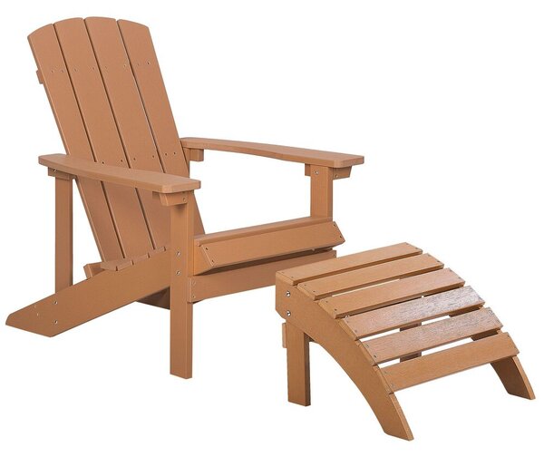 Kerti szék ADIRONDACK Barna