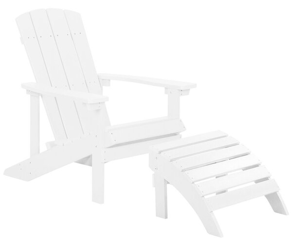 Kerti szék ADIRONDACK Fehér