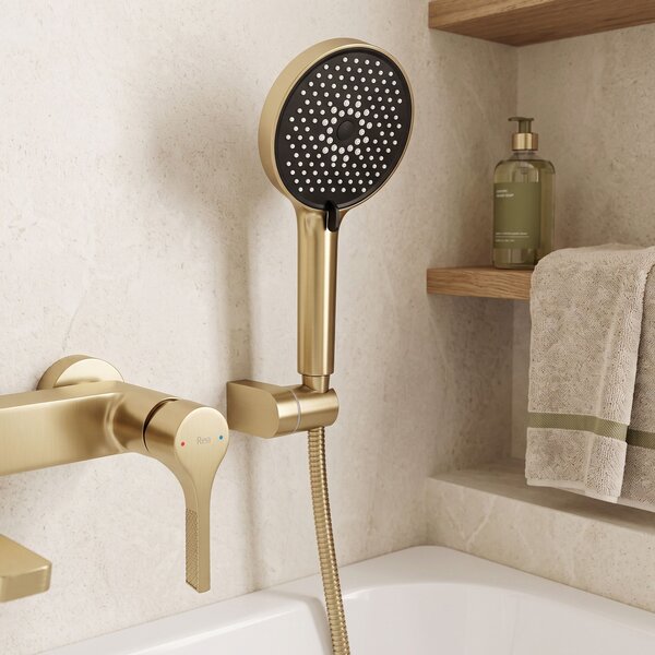 Fürdőkád csaptelep PREMIUM REA Maxim Brush Gold