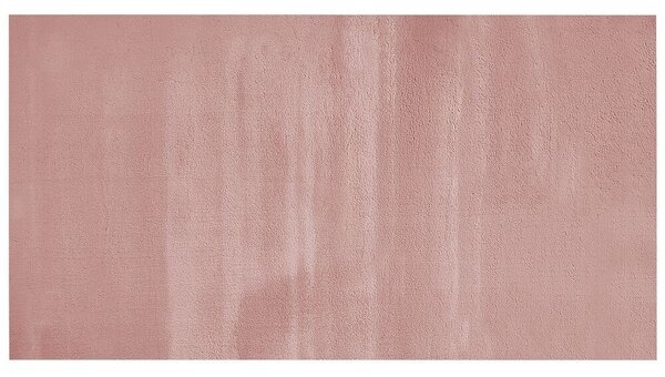 Rózsaszín műnyúlszőrme szőnyeg 80 x 150 cm MIRPUR