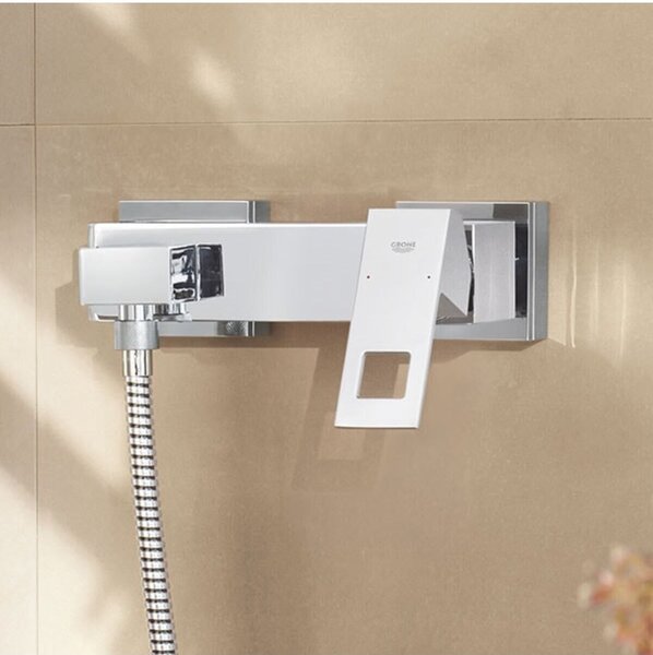 Eurocube zuhanycsaptelep 23145000, fém, ezüst