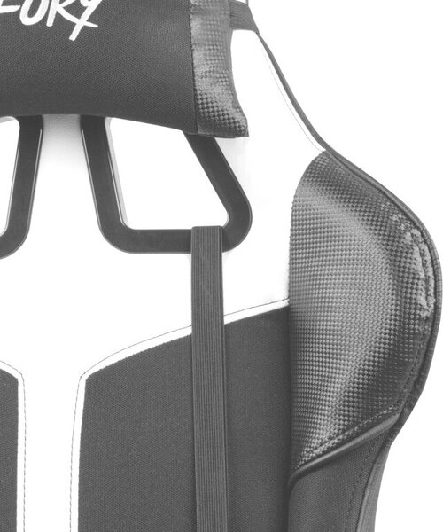 Fury Avenger XL gamer szék, fekete-fehér