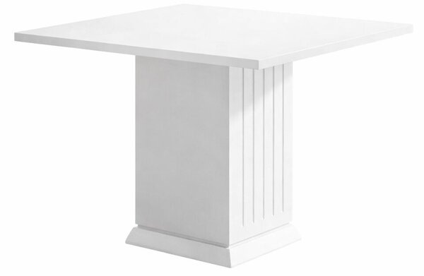 Masa Living/Hol, Blackswan Design Cocktail M2, citromfehér, 90x90x75 cm