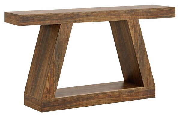 Masa Living/Hol, Blackswan Design Farmhouse M4, lemn maro inchis, 140x30x80 cm