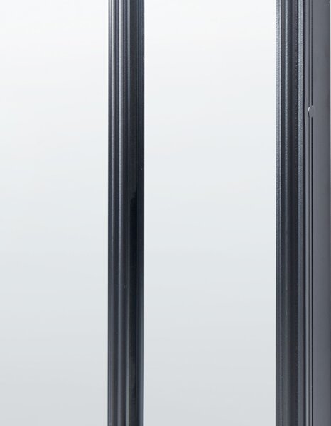 Falitükör CROSSES 60 cm 170 cm Fém Fekete