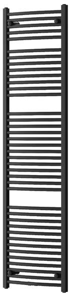 HD Standard 1800x500 mm íves törölközőszárító radiátor, matt fekete
