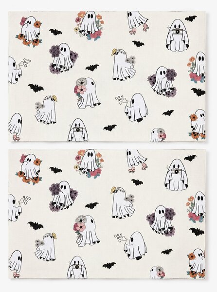 Sinsay - Halloween mintás tányéralátét 2 db-os szett - krémszínű