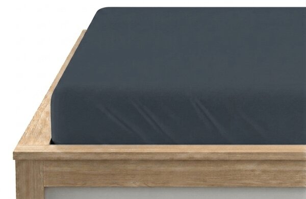 Pamut gumis lepedő STANDARD 90 x 200 cm szürkéskék