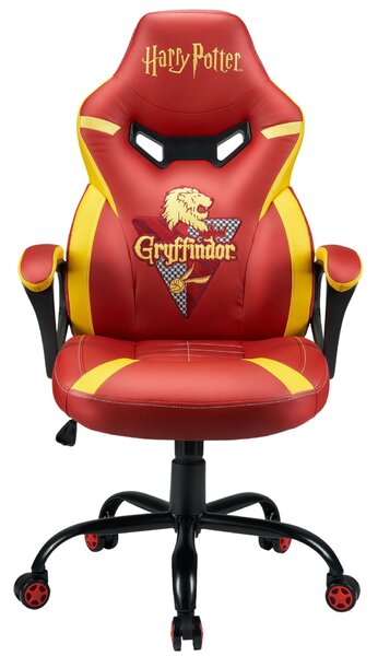 Subsonic Junior Griffindor PC Kárpitozott párnázott ülés Narancssárga, Vörös gamer szék