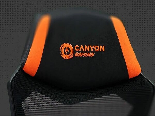 Canyon Flow MCH01 Kemény ülés Fekete, Narancssárga gamer szék