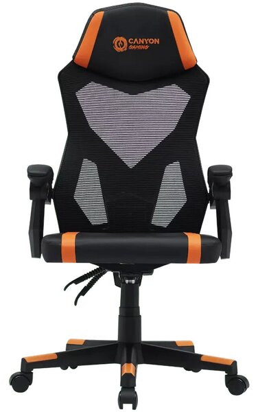 Canyon Flow MCH01 Kemény ülés Fekete, Narancssárga gamer szék