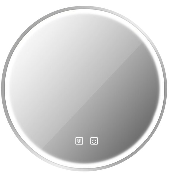 LED Tükör 90cm MMJ BRUSH SILVER