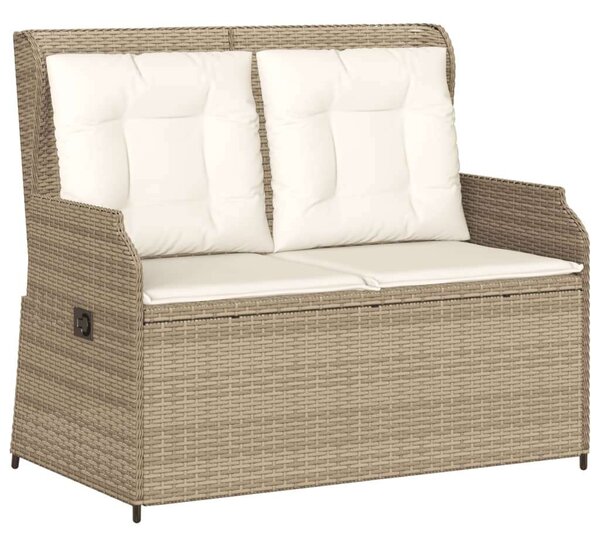 VidaXL Polyrattan Kerti Ülőgarnitúra - 3 részes - Bézs