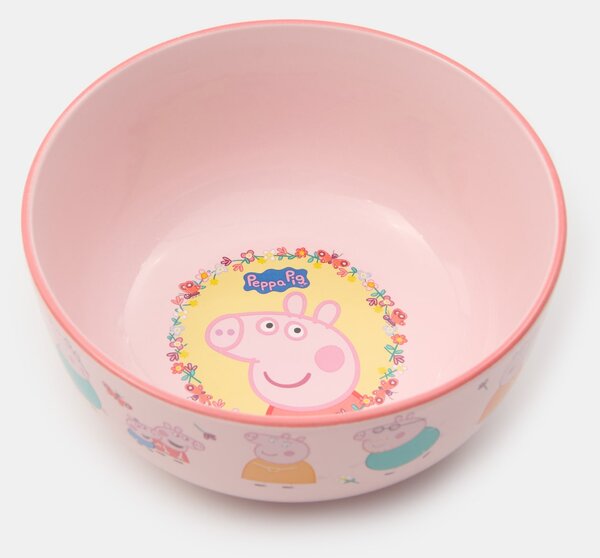 Sinsay - Kerámia tál mintával Peppa Pig - többszínű
