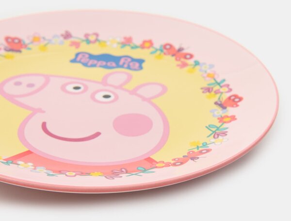 Sinsay - Kerámia tányér mintával Peppa Pig - többszínű