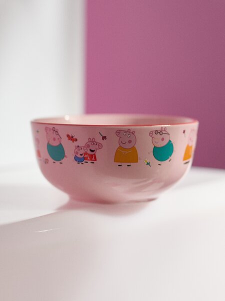 Sinsay - Kerámia tál mintával Peppa Pig - többszínű