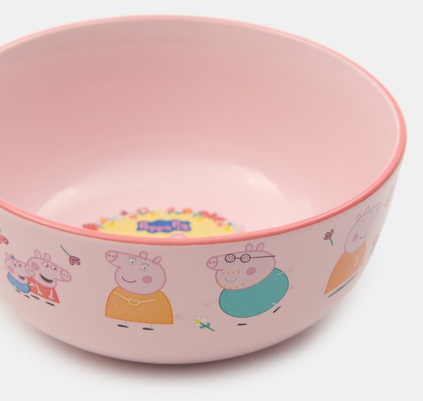 Sinsay - Kerámia tál mintával Peppa Pig - többszínű