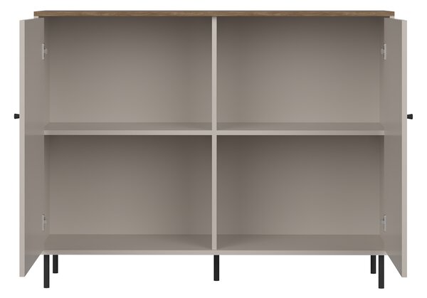 TIRAMISU komód - kasmír/antik tölgy