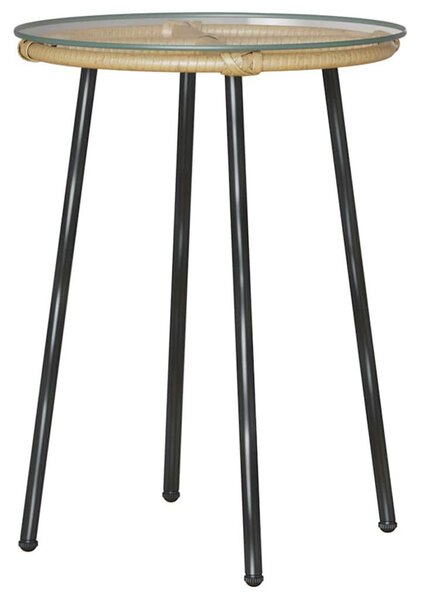 Kert étkező szett 3 pcs Barna és Fekete és Krém