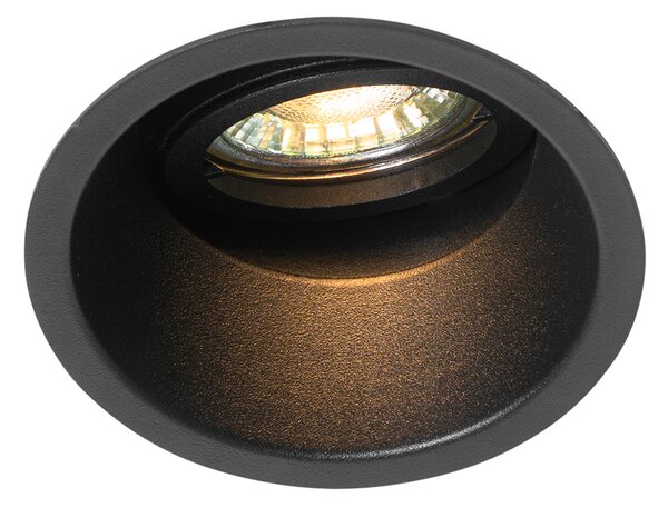 Okos beépített reflektor fekete állítható, Wi-Fi-vel, GU10 - Alloy