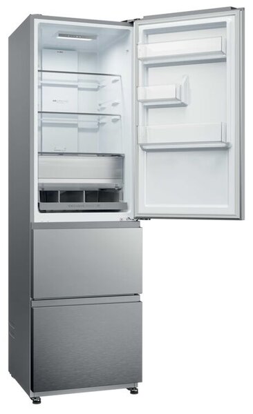 Haier HTR3518ENMX Alulfagyasztó hűtőszekrény, 303L, M:185, No Frost, E energiaosztály