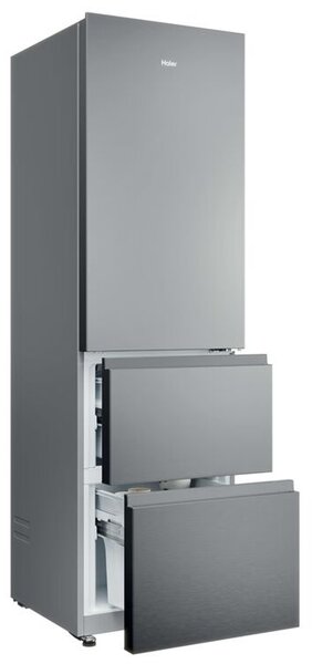 Haier HTR3518ENMX Alulfagyasztó hűtőszekrény, 303L, M:185, No Frost, E energiaosztály