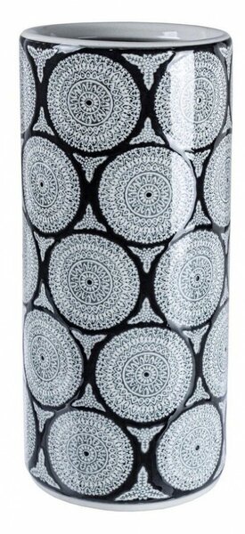 Antifone fekete szürke porcelán esernyőtartó, 20 cm x 20 x 46 cm