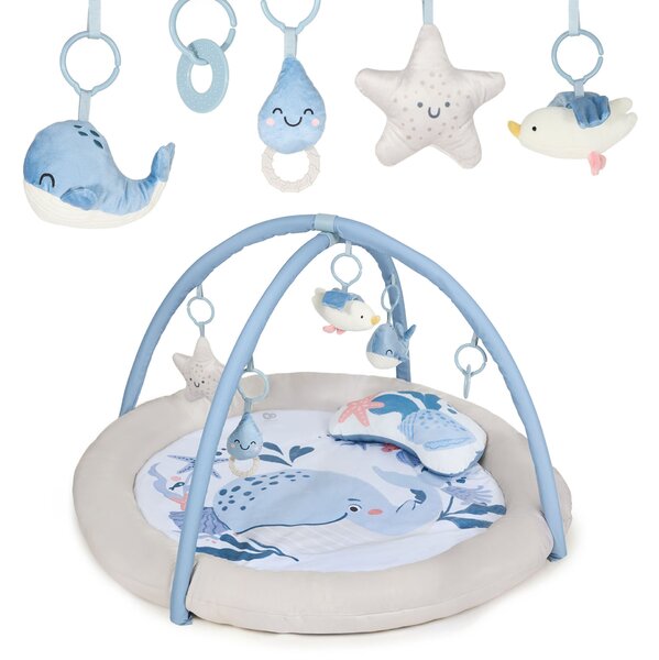 KINDERKRAFT Cozyplay Nordic Breeze játszószőnyeg hídjátékokkal