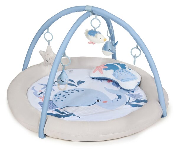 KINDERKRAFT Cozyplay Nordic Breeze játszószőnyeg hídjátékokkal