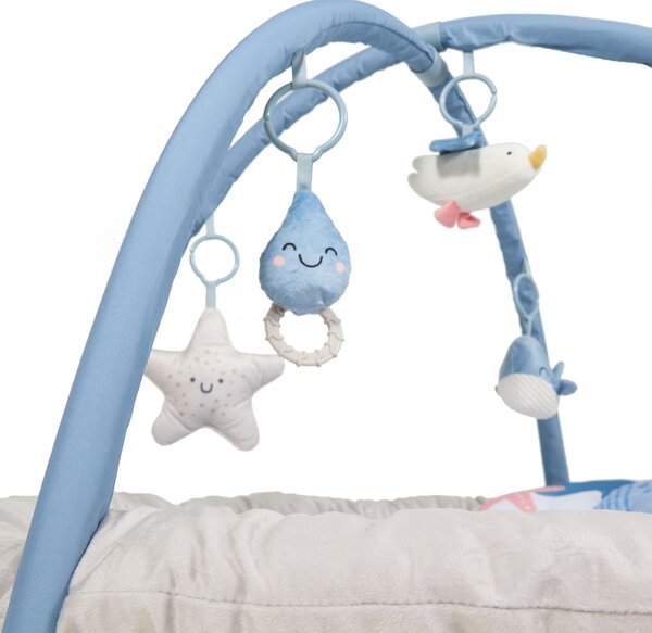 KINDERKRAFT Cozyplay Nordic Breeze játszószőnyeg hídjátékokkal