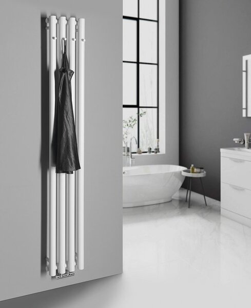 Sapho Sapho, PILON fűtőelem 270x1800mm, 4 kampóval, fehér matt, IZ121T