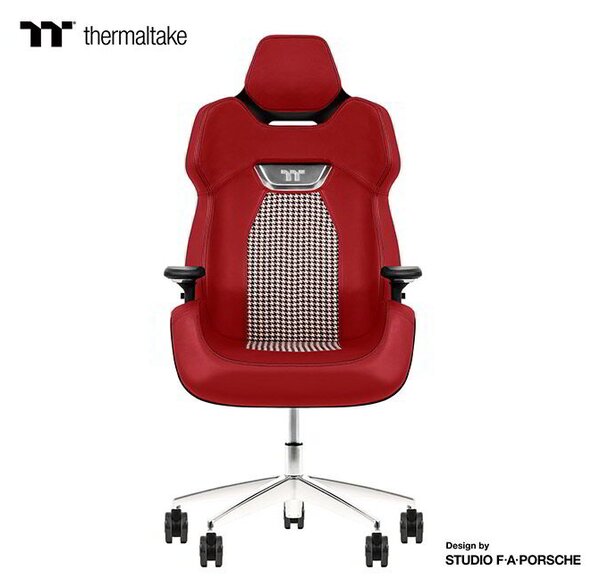 Thermaltake ARGENT E700 Gamer Szék - Fekete / Piros