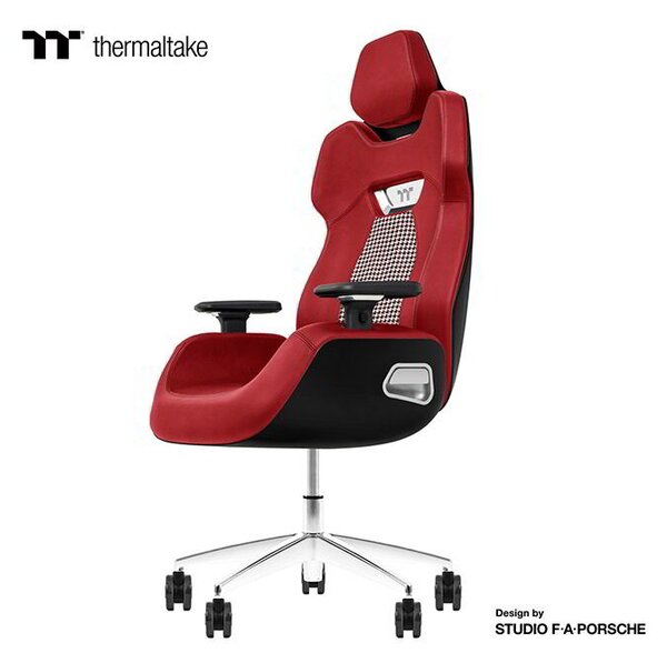 Thermaltake ARGENT E700 Gamer Szék - Fekete / Piros