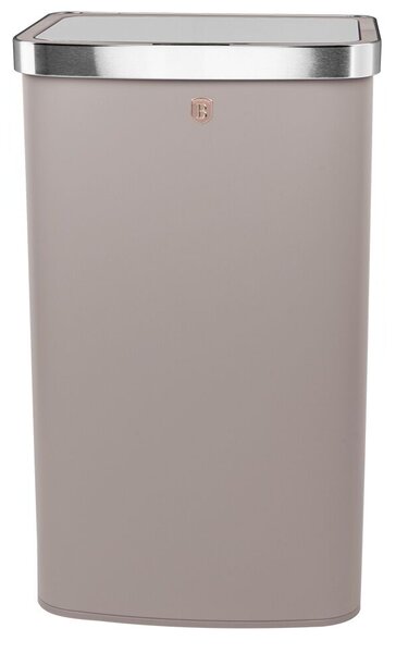 Berlinger Haus BH/9794 60 literes Szenzor érzékelős fém szemetes - Matt taupe