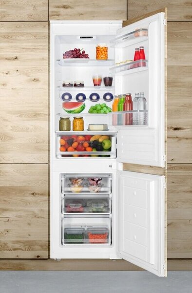 Amica BK3265.4UiAA Beépíthető alulfagyasztós hűtőszekrény 270L, M: 176,9cm, E energiaosztály