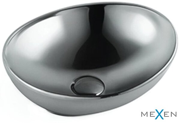 Mexen ELZA WASHBASIN, 40x34 CM, EZÜST, 21014087