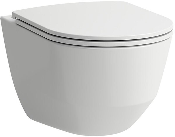 Laufen Pro A miska WC wisząca Rimless z deską wolnoopadającą Slim biała H8669560000001