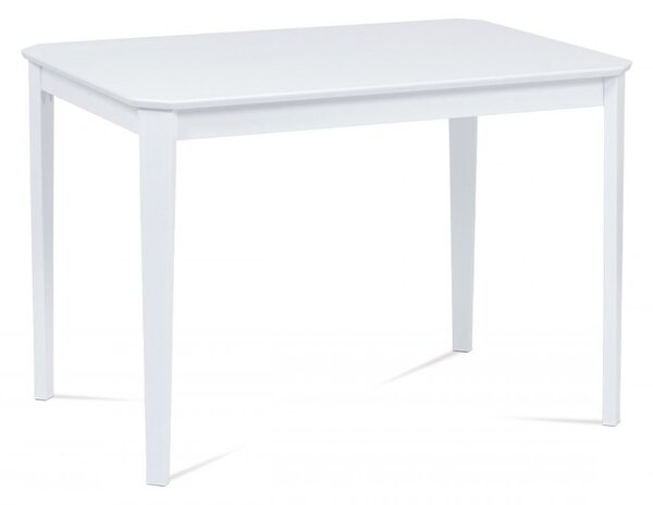 Modern Étkezőasztal Fehér Színben 110x75 cm