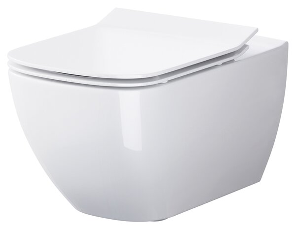 Cersanit Virgo wc csésze + wc ülőke szett függesztett igen fehér S701-427